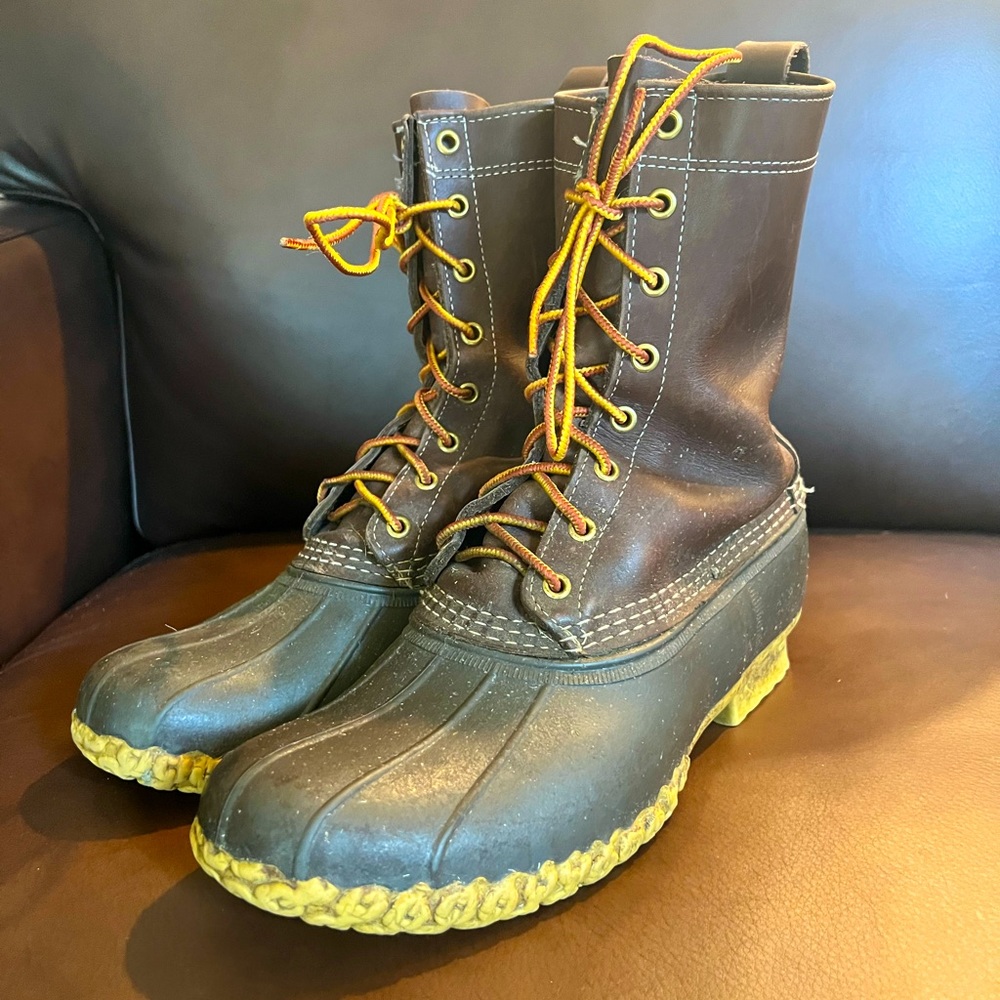 Mens LL Bean hunting boots